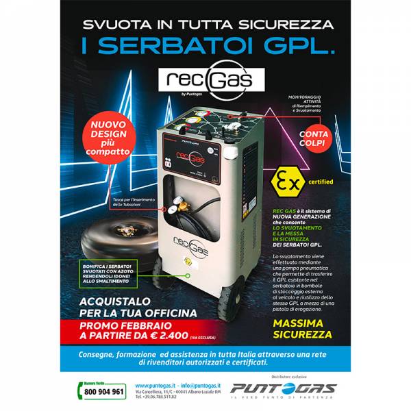 Svuota in tutta sicurezza i serbatoi GPL | REC Gas