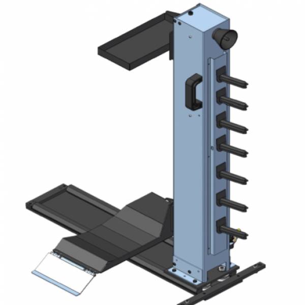 Sollevatore per equilibratrice
